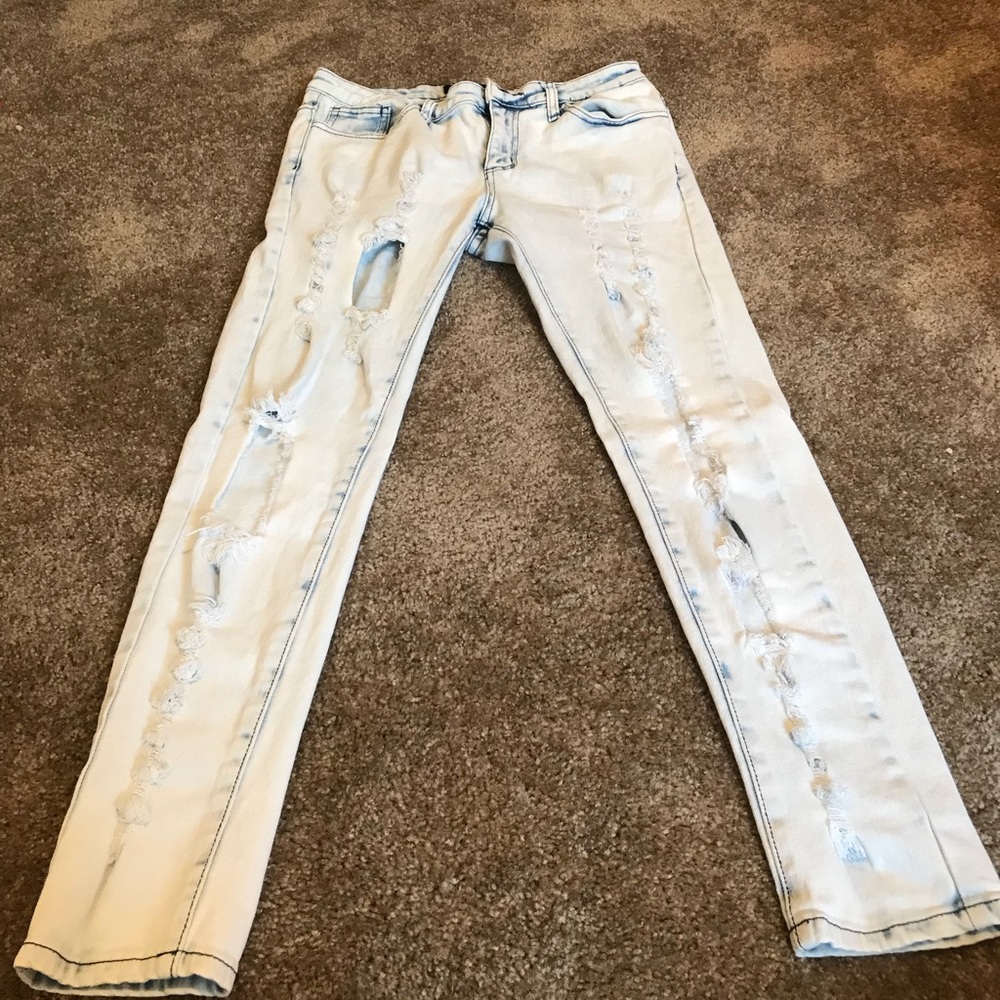 Destroyed jean